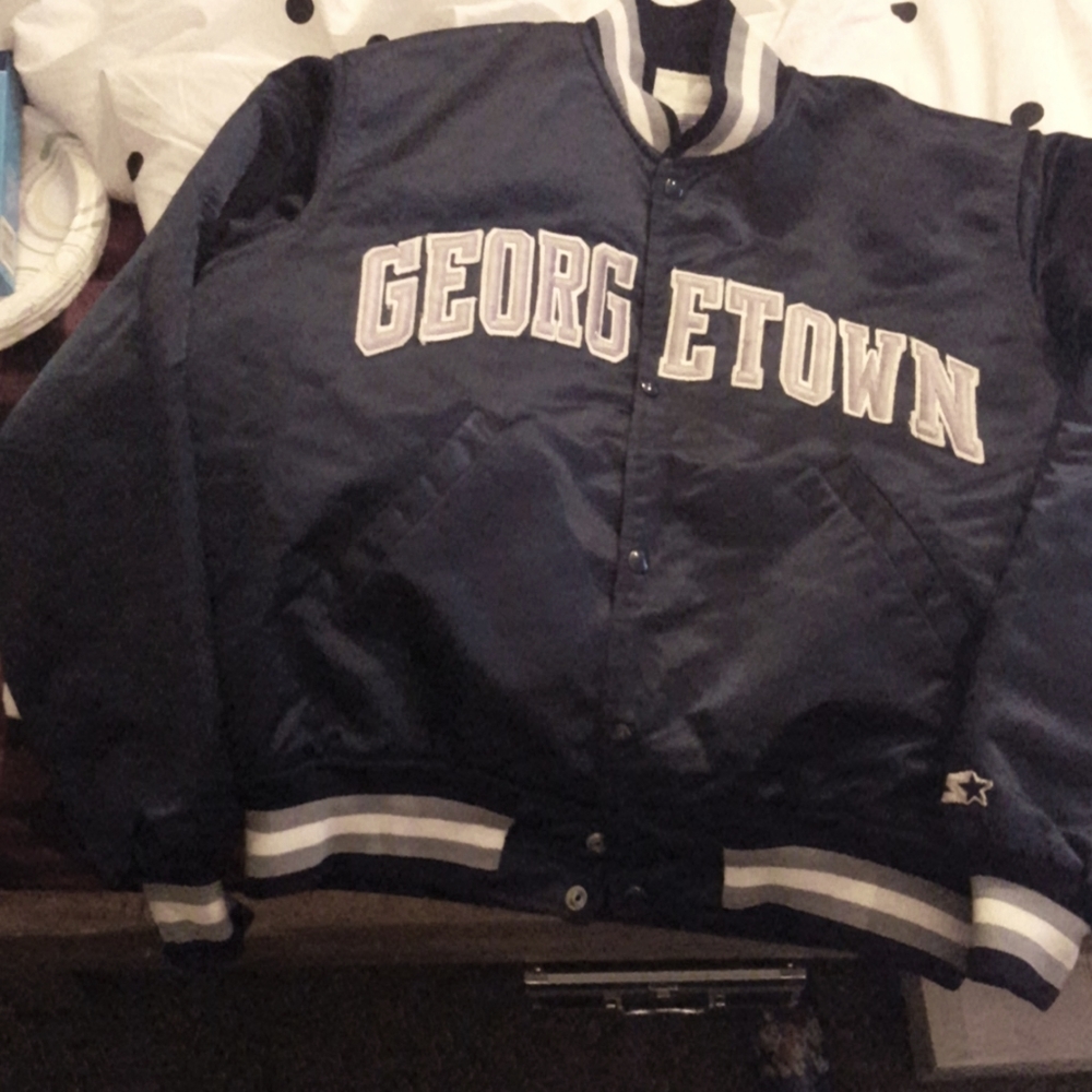 Vintage Starter Georgetown bomber jacket